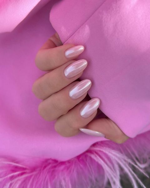 Glazed Donut nails