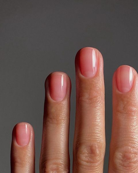 Clean Nude nails